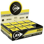 Pelotas De Squash Dunlop Pro doppelgelb 1er